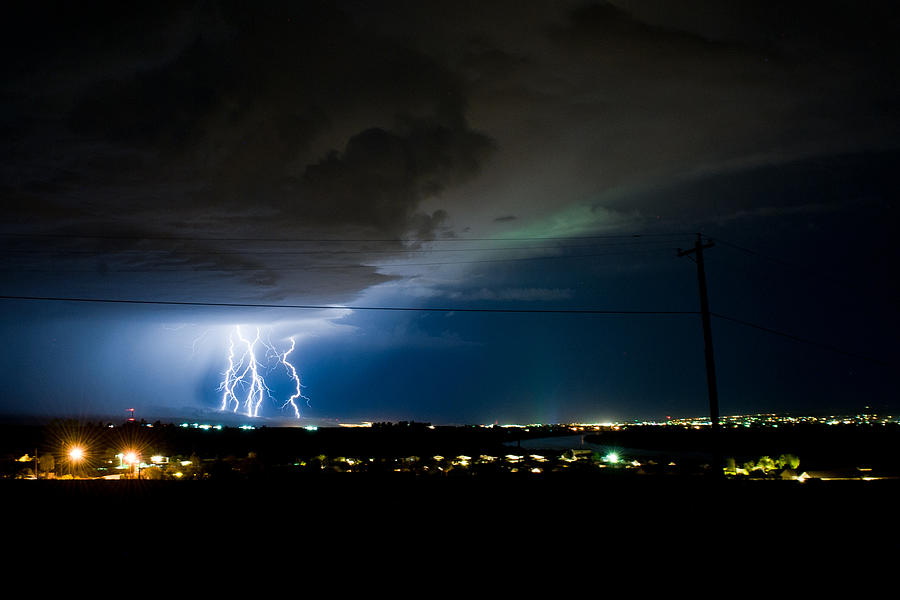Lightning  Photograph by Greg Wyatt