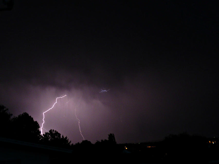 Lightning Strike Photograph by Jo Sheehan