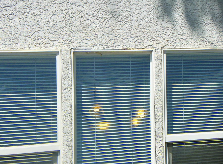 Lights in the Window Photograph by Lenore Senior