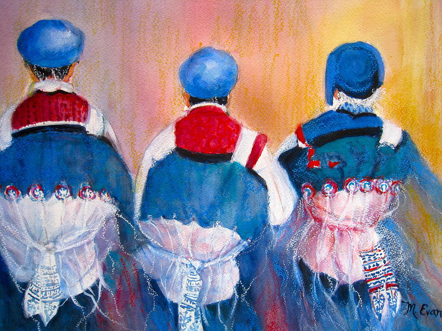 Lijian  Ladies Painting by Myra Evans