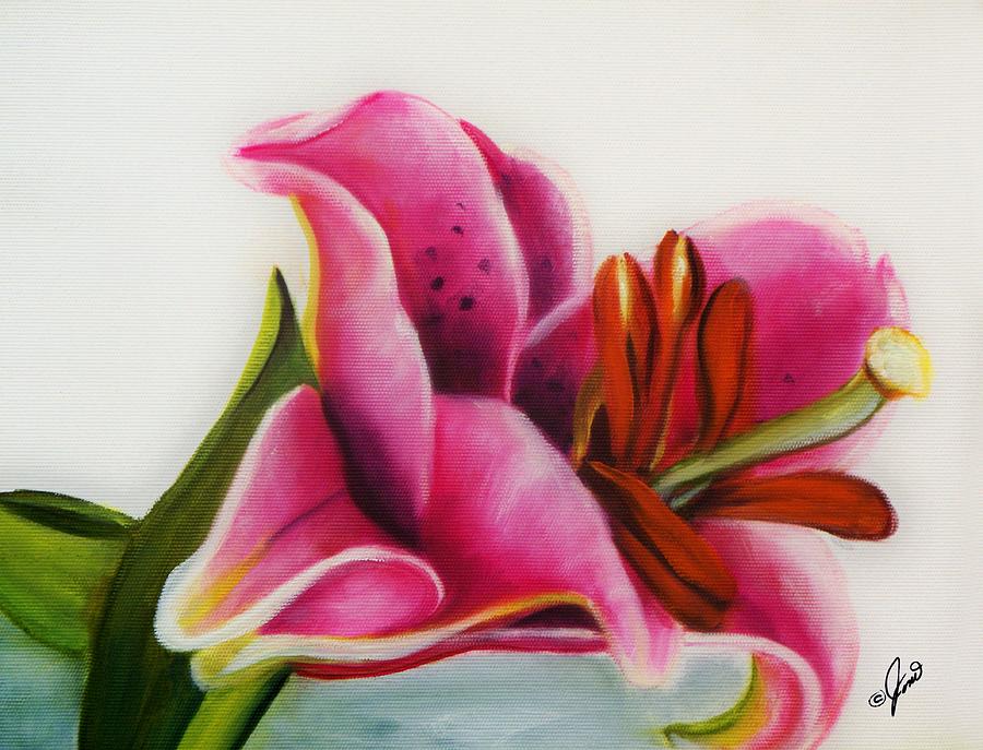 Lily Painting by Joni McPherson