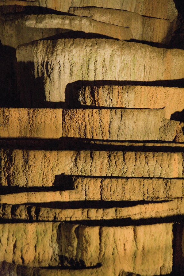 Limestone stacks Photograph by Ian Middleton