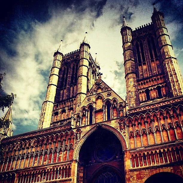 Architecture Photograph - Lincoln Cathedral by Nick Cooper