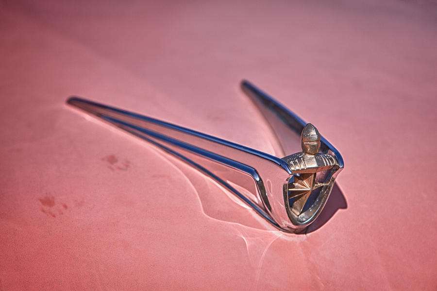 Lincoln Hood Ornament Photograph by Richard Steinberger - Pixels