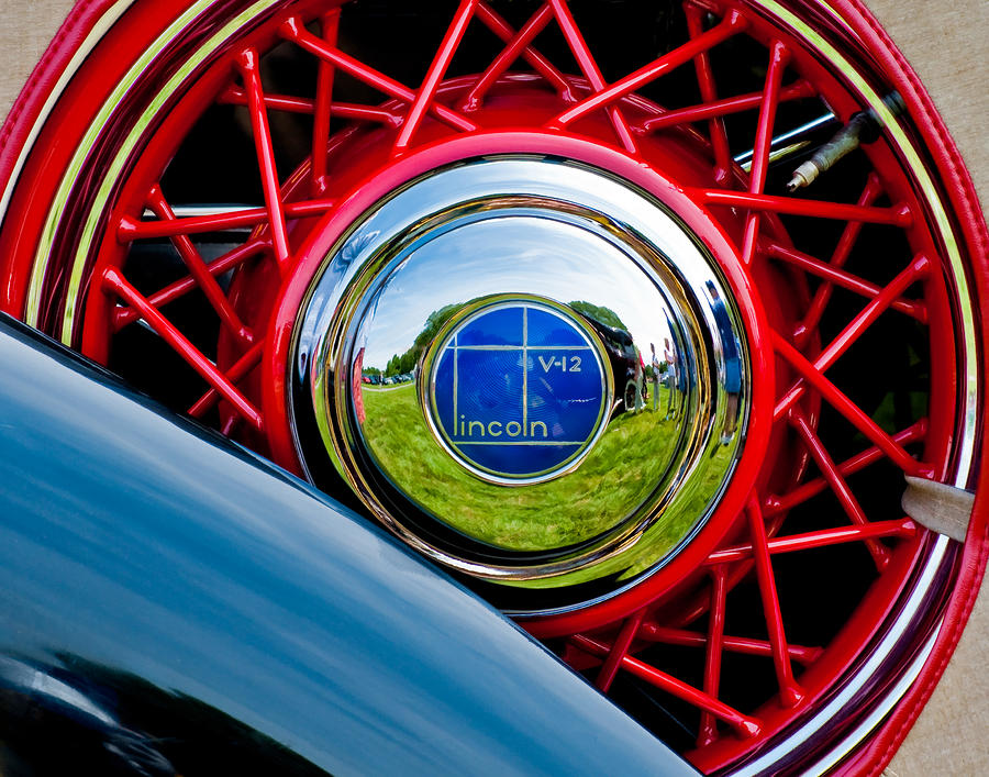 Lincoln V12 Photograph by Steve Zimic