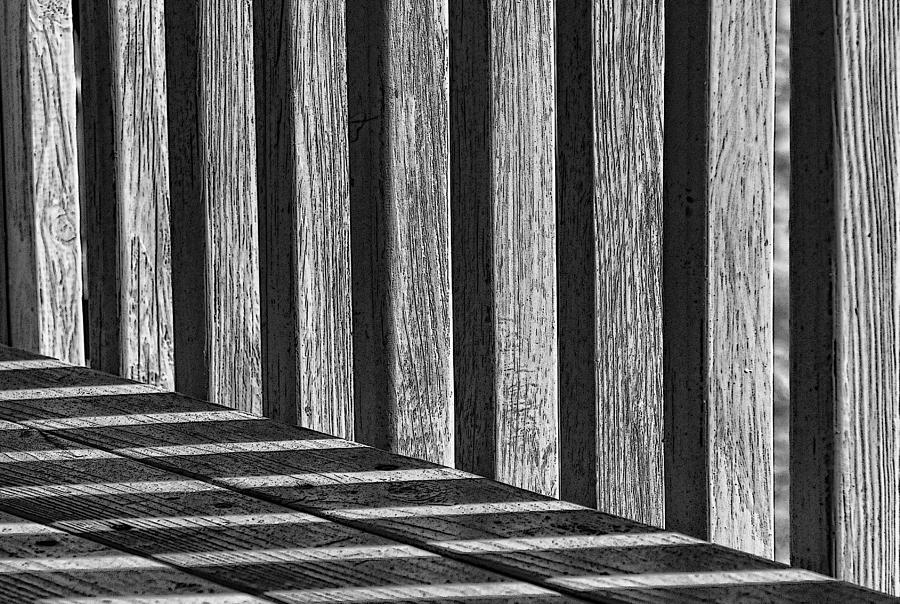 Lines and Shadows Photograph by Cathy Kovarik