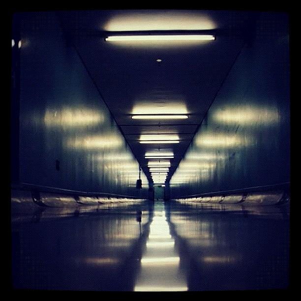 Hallway Photograph - Link Tunnel by Susannah Mchugh