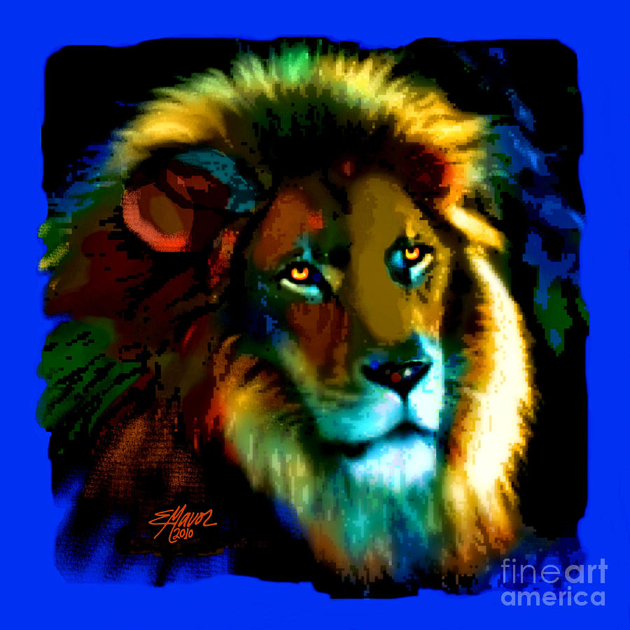 LION ICON by Elinor Mavor LION ICON by Elinor Mavor