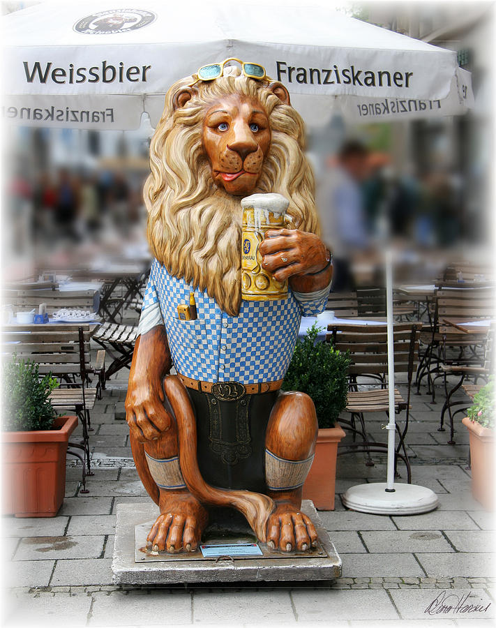 Lion of Beer Photograph by Diana Haronis