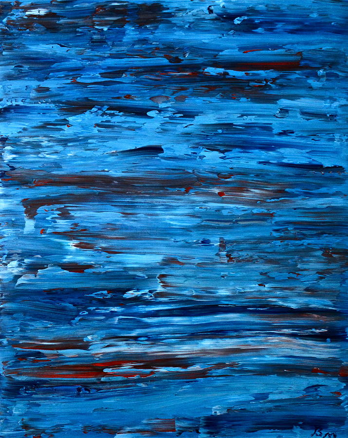 Abstract Painting - Liquidation by Brandon Martin