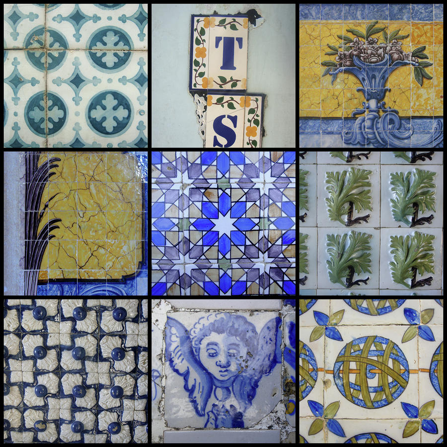 Tiles Photograph - Lisbon Tiling by Roberto Alamino