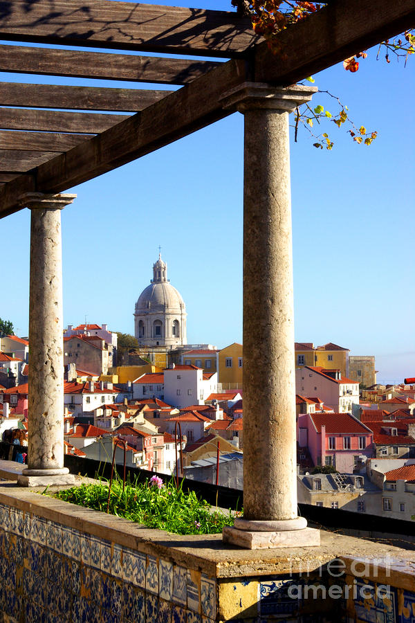 Architecture Photograph - Lisbon View by Carlos Caetano