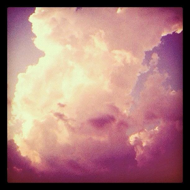 Beautiful Photograph - Literally Pink Clouds ☺☁☁☁☁☁ by Maria Avraamidou