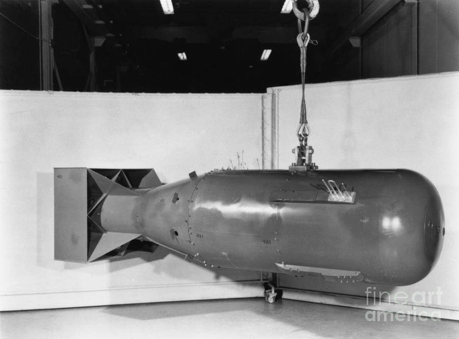 Little Boy, The Uranium Bomb Photograph by Los Alamos National Laboratory
