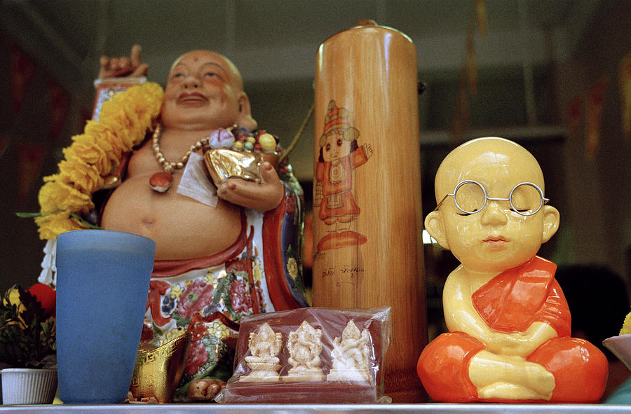 The Little Buddhas Of Thailand Photograph by Shaun Higson
