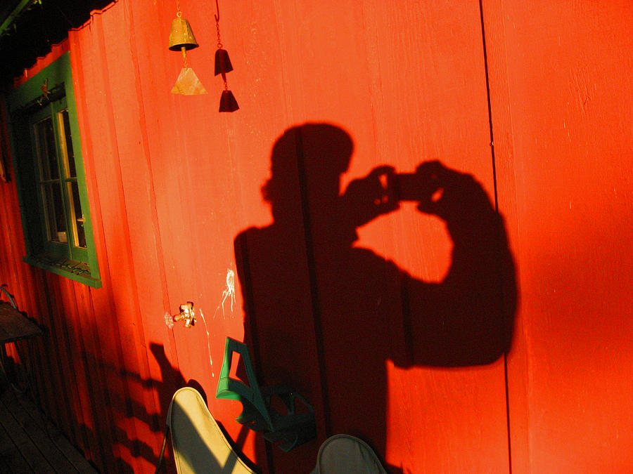 Little Camera Big Shadow Photograph by Kym Backland