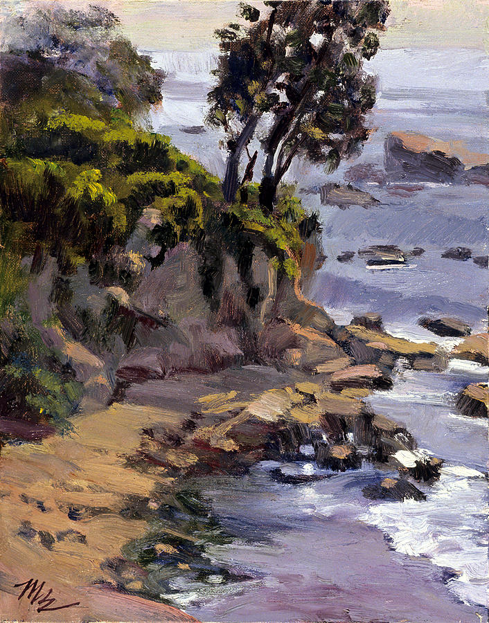 Little Corona Point Painting by Mark Lunde