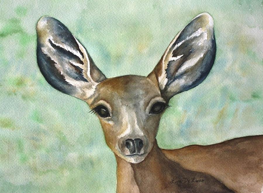 Little Fawn Painting by Lyn DeLano