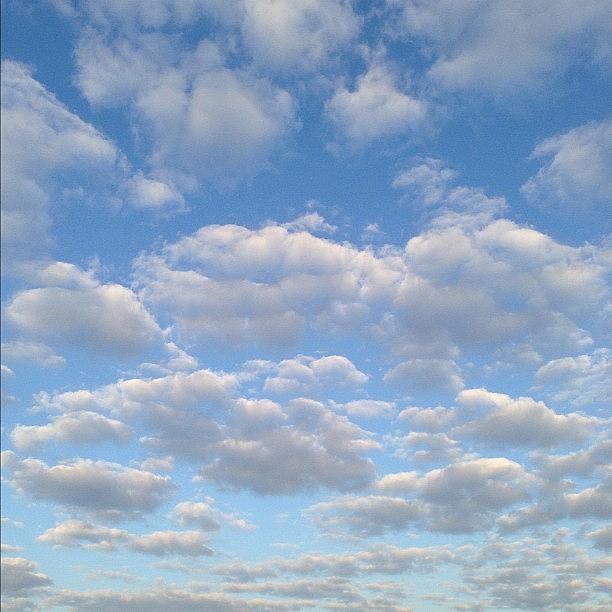 Little Fluffy Clouds, Such A Nice And I Photograph by Richard Gould ...