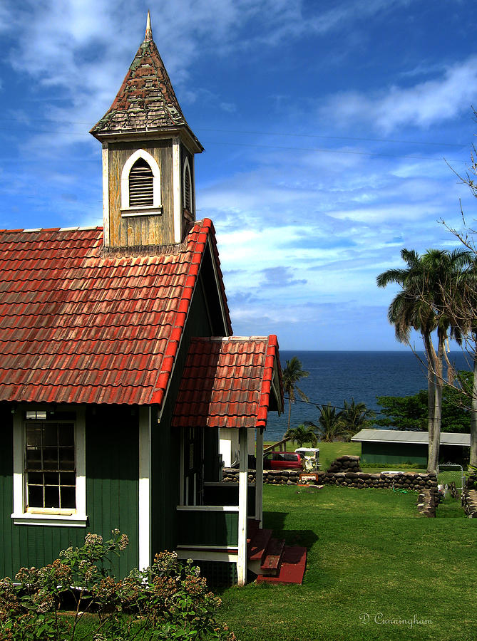 Little Green Church in Hawaii Photograph by Dorothy Cunningham