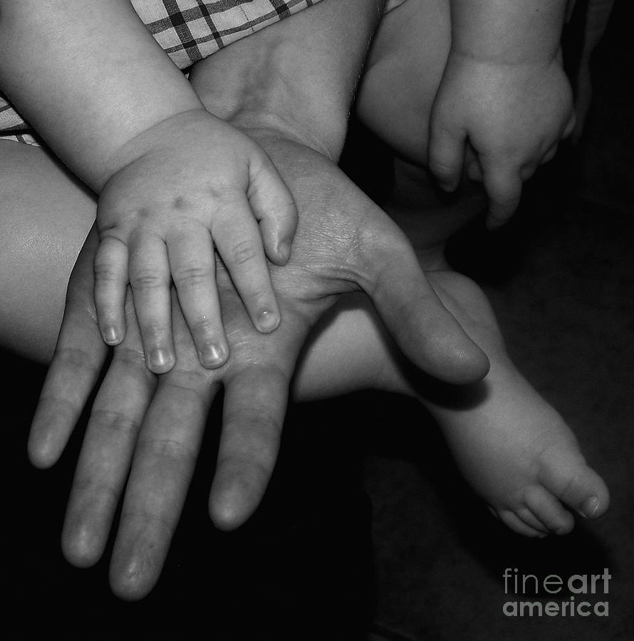 Little Hand Love Photograph by Sylvie Leandre