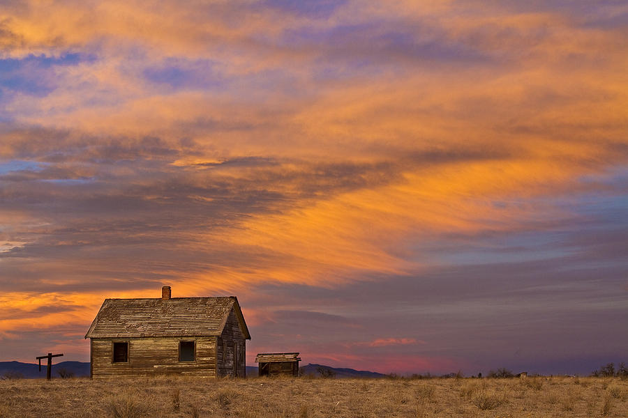 Little House On The Colorado Prairie 2 Photograph by James BO Insogna ...