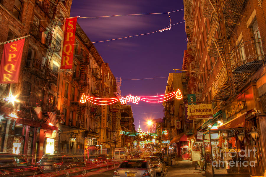 Abstract Photograph - Little Italy at Dawn by Lee Dos Santos