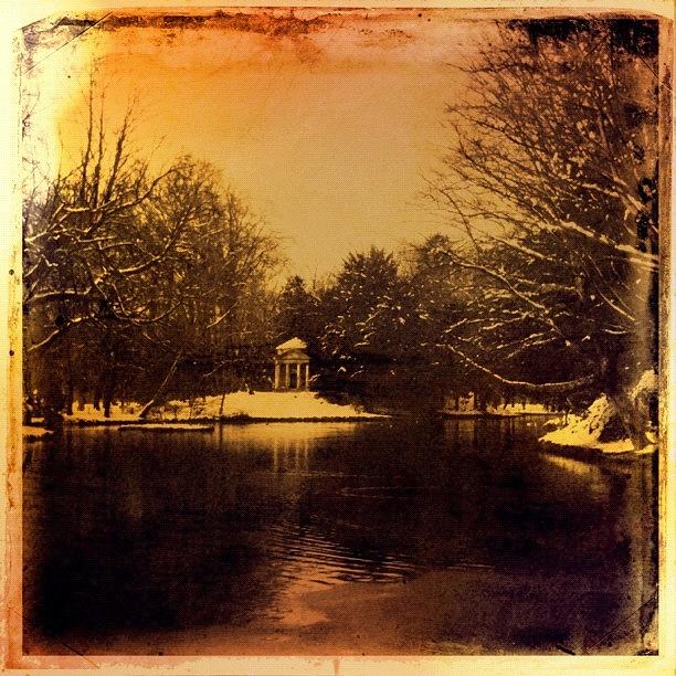 Winter Photograph - Little Pantheon #instagram by Roberto Pagani