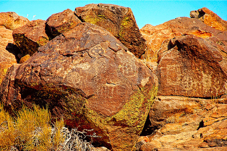 Little Petroglyph Canyon 3 Photograph by John Bennett