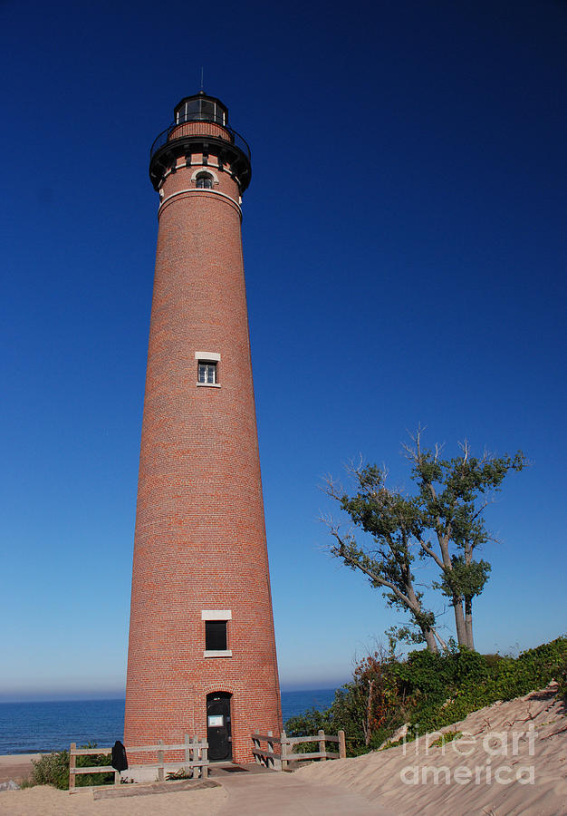 Little Sable Point Lighthouse Photograph by Grace Grogan