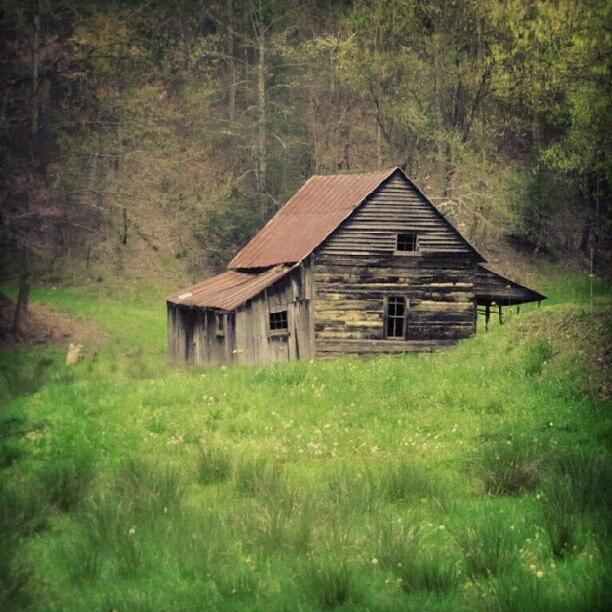 Summer Photograph - Little Tennessee Cabin In The Woods by Keikei Kelly