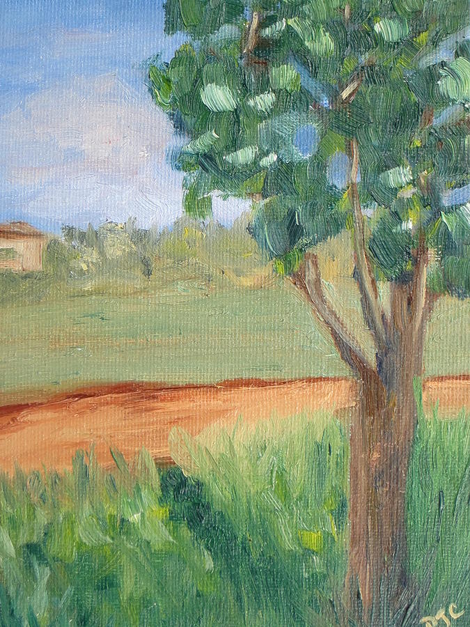 Summer Painting - Little Tree I by Patricia Cleasby