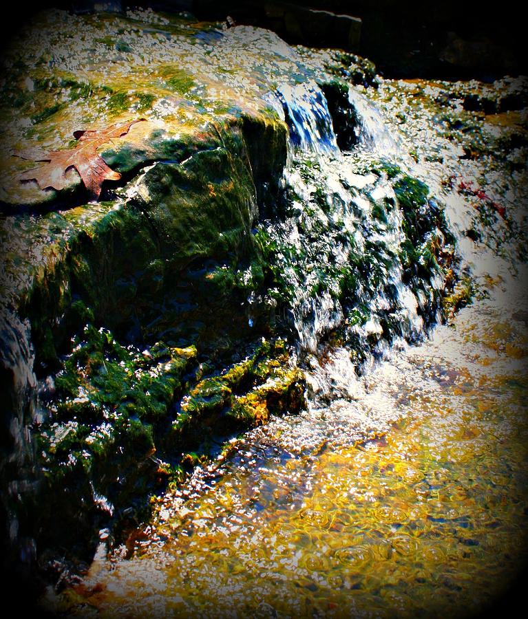 Waterfall Photograph - Little Waterfall by Kara  Alexander
