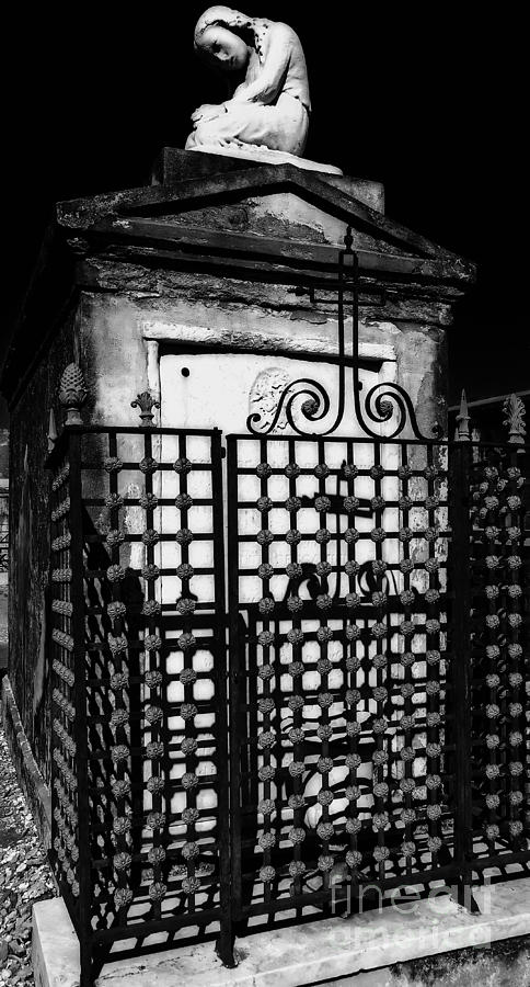 New Orleans Photograph - Little Weeper Tomb St Louis One Cemetery New Orleans by Kathleen K Parker