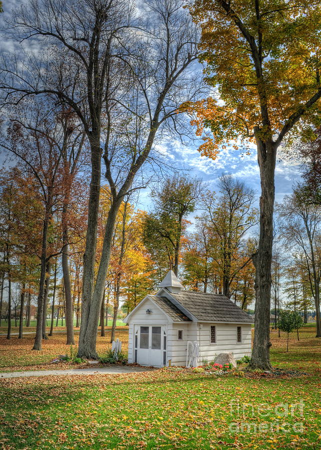 Little White Chapel Photograph by Pamela Baker