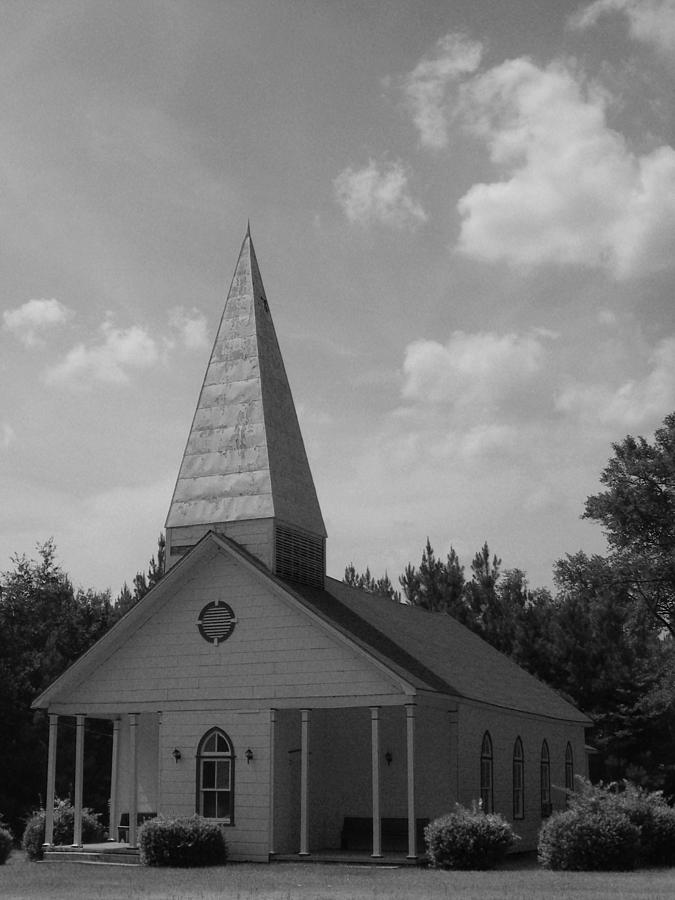 Little White Church Photograph by Pamela Stanford - Fine Art America