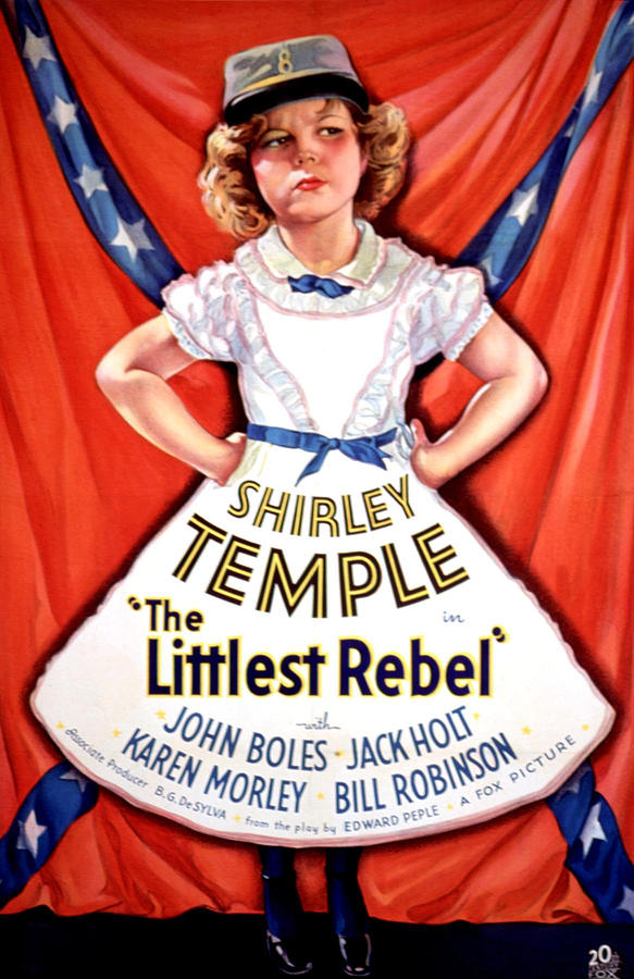 Movie Photograph - Littlest Rebel, Shirley Temple, 1935 by Everett