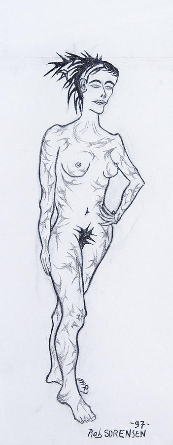 Live Nude Female No. 30 Painting by Robert SORENSEN