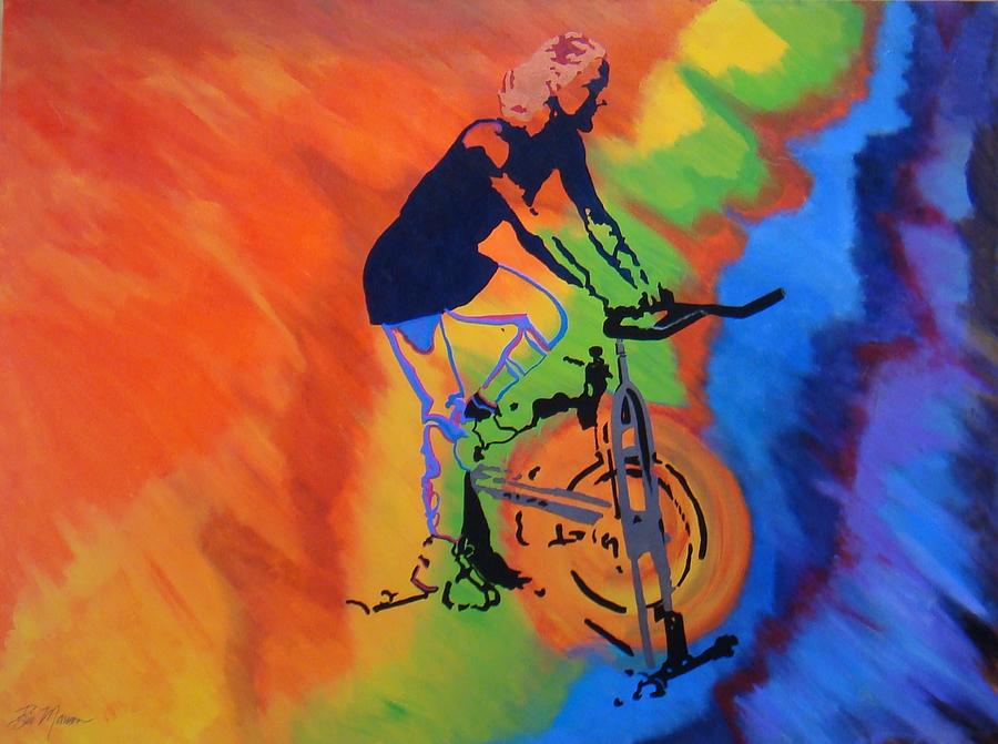 Live to Ride Painting by Bill Manson