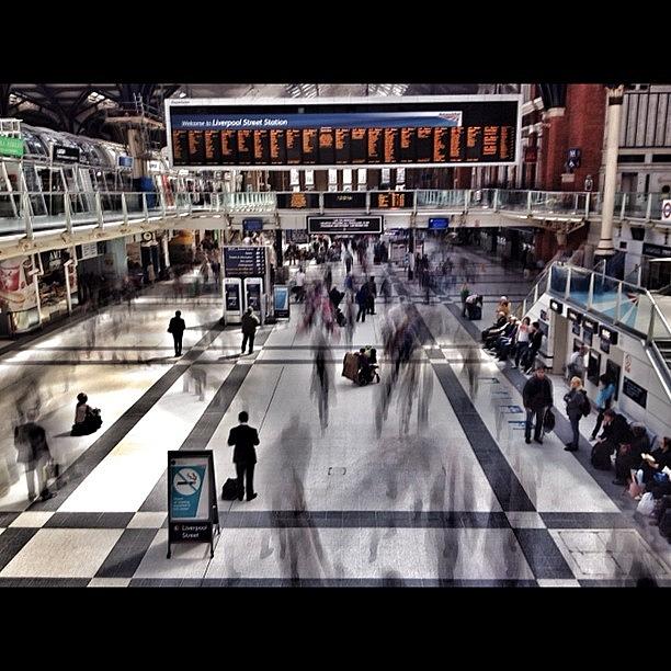 Liverpool Street Station. Further From Photograph by Mark Robertson