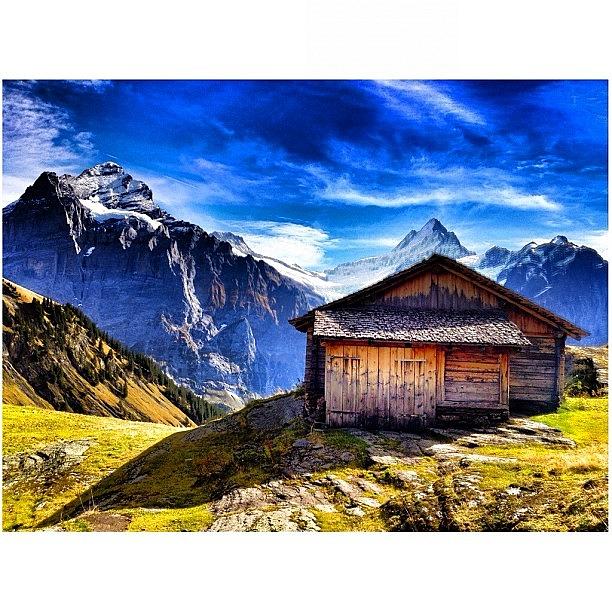 Mountain Photograph - Living Like A Local In Switzerland by Dave And Deb