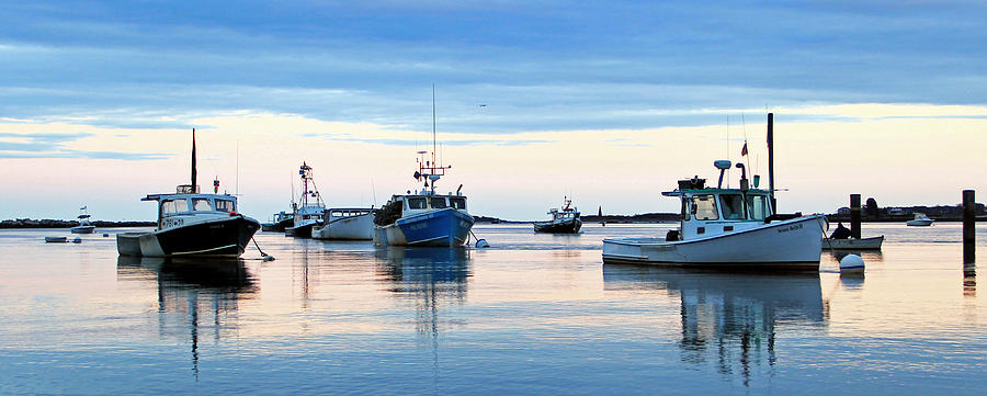 Lobster Boats 2 Photograph by Jeremy McKay