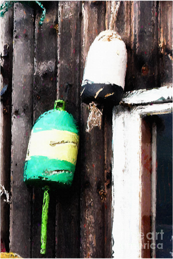 Lobster Buoys Photograph by Betty LaRue