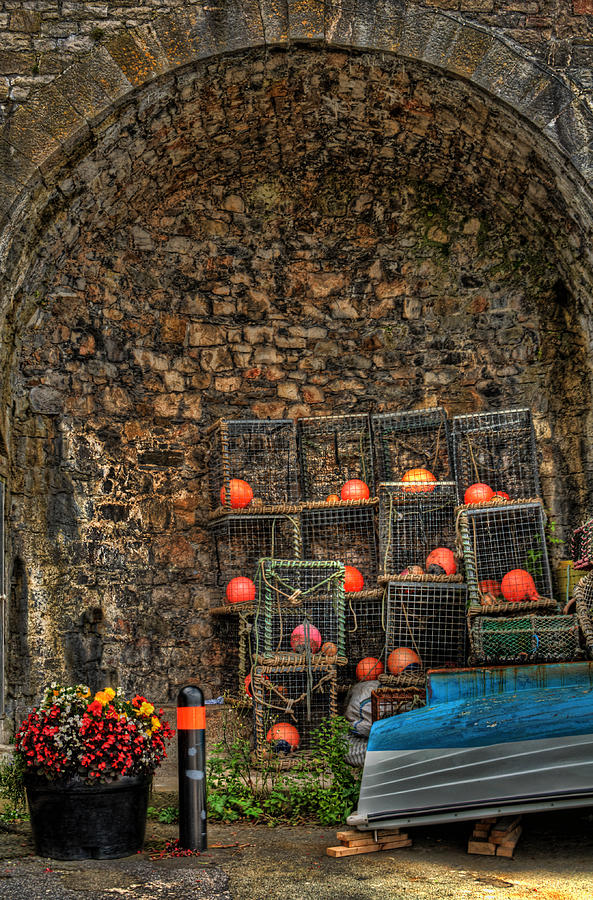 Lobster Pot Arch Photograph by Steve Purnell