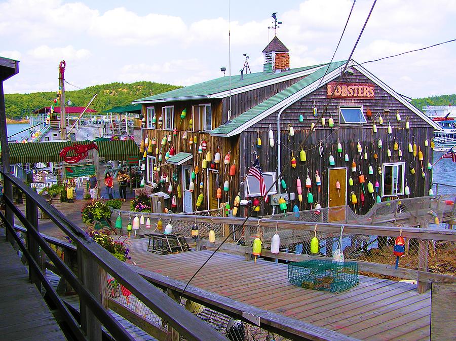 Lobster Shack Bar Harbor Maine Photograph by Sven Migot | Pixels