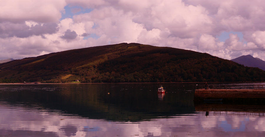 Loch Fyne Twilight Photograph by Lynn Bolt