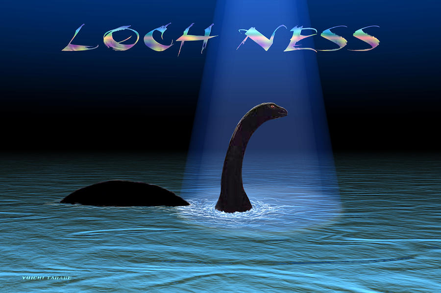 Loch Ness 1 Digital Art by Yuichi Tanabe