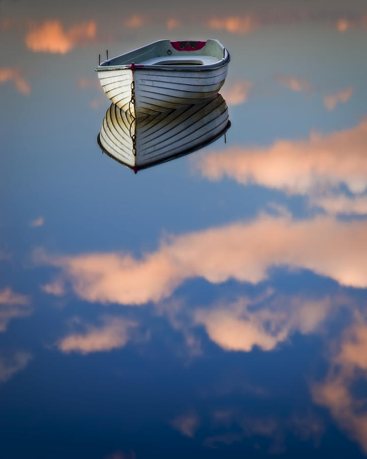 Boat Photograph - Loch Rusky Trossachs by David Mould