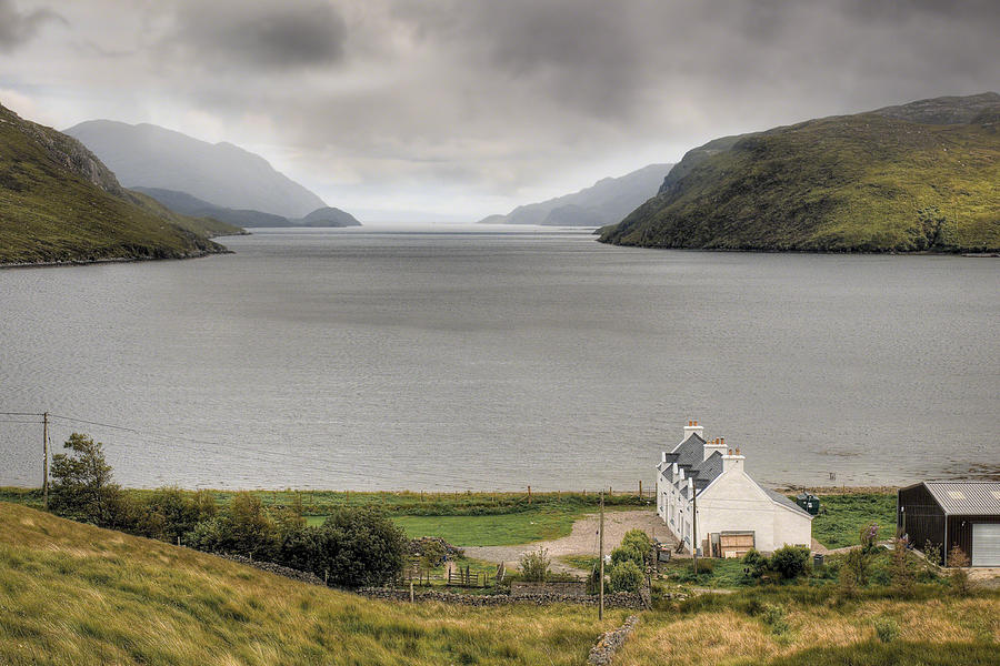 Loch Seaforth in the Outer Hebrides Photograph by Ray Devlin