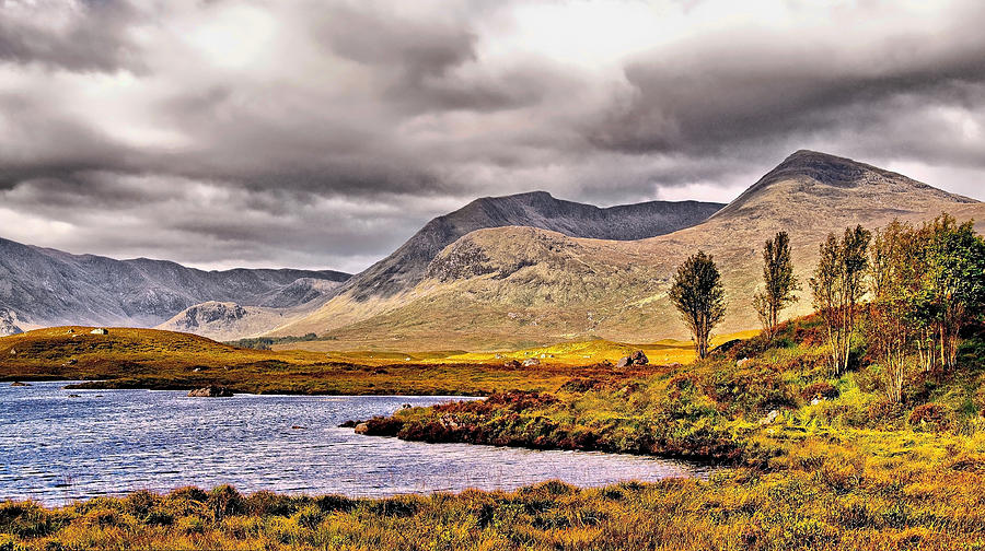Lochan na Stainge Photograph by Chris Thaxter